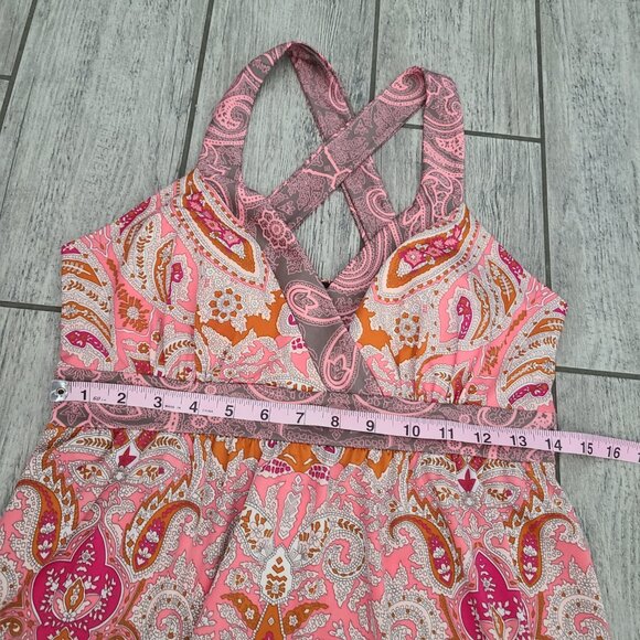 INC International Concepts Petite Paisley Print Sleeveless Dress Size small - Picture 8 of 10